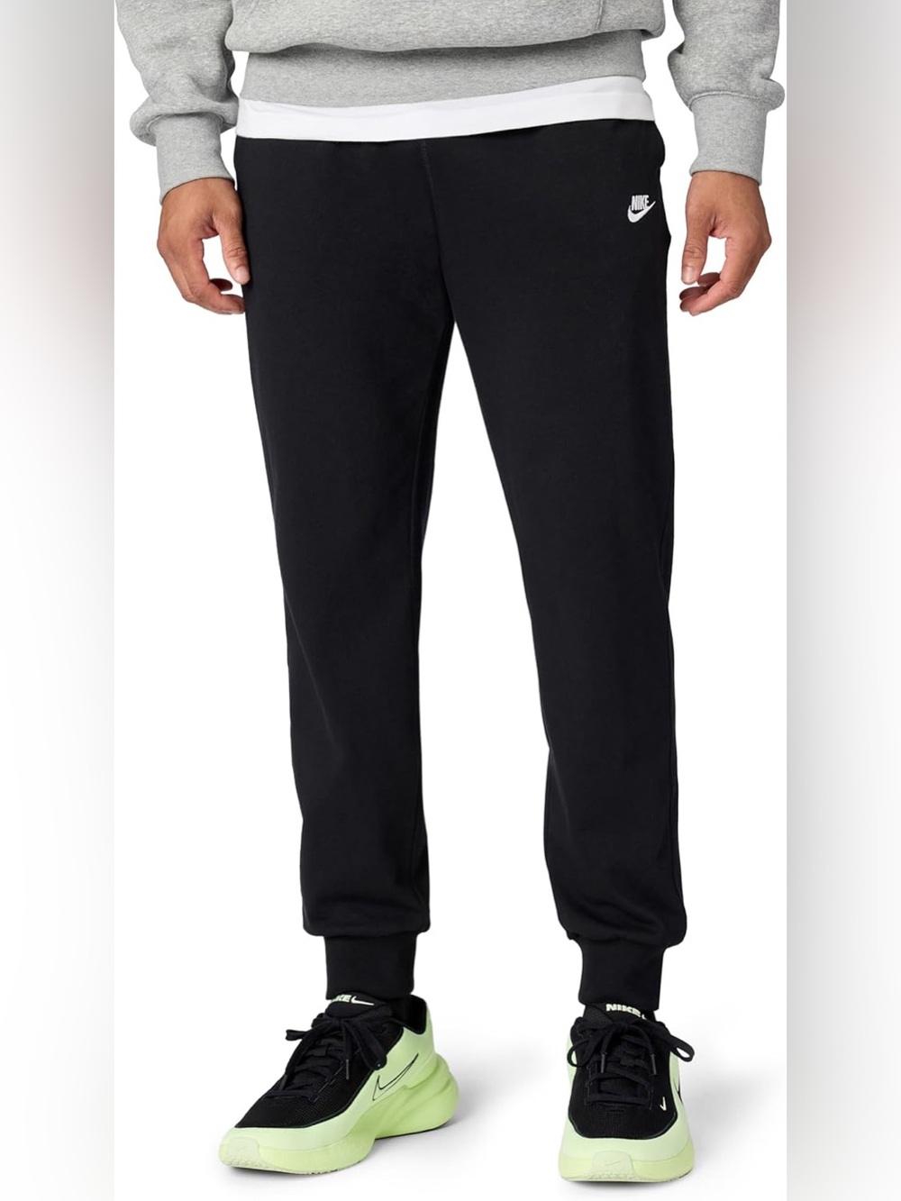 Nike Men’s Black Fleece Jogger Pants